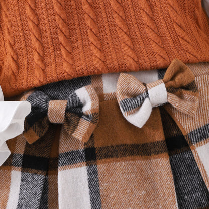 College-Style Girls’ 3-Piece Outfit