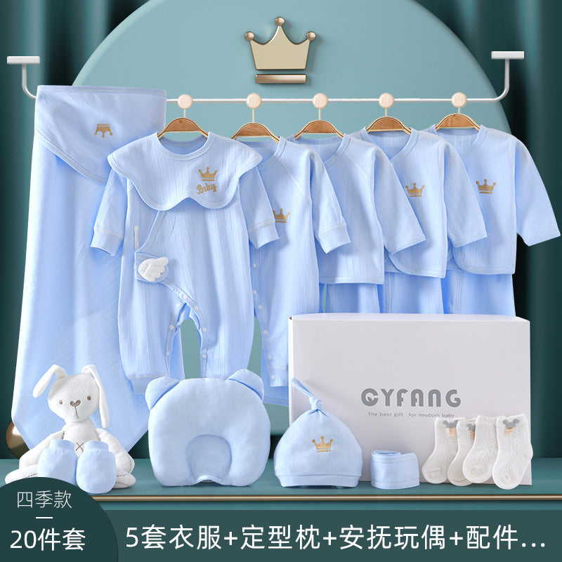 Coffret cadeau pour bébé – Vêtements et accessoires pour nouveau-né (toutes saisons)