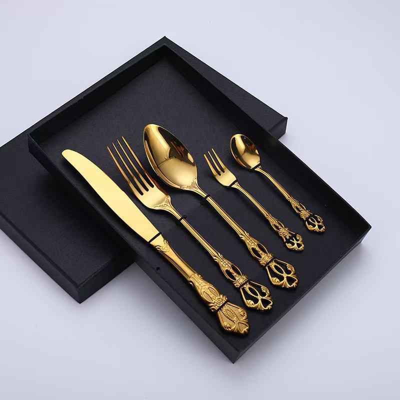 Royal Court 24-Piece Stainless Steel Western Cutlery Gift Set