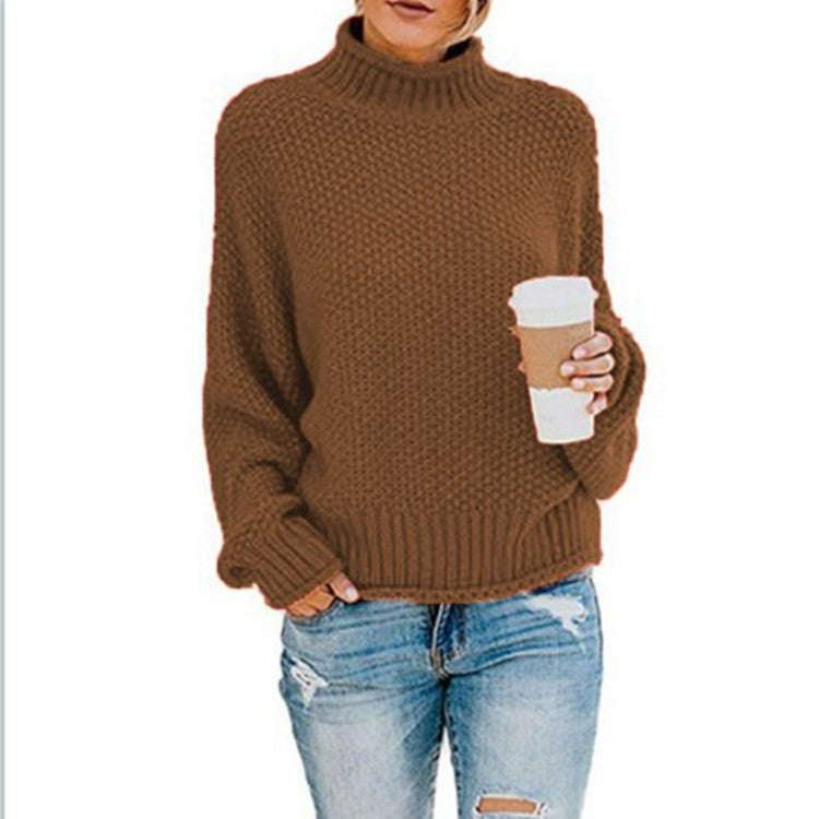 Women's Turtleneck Knit Sweater