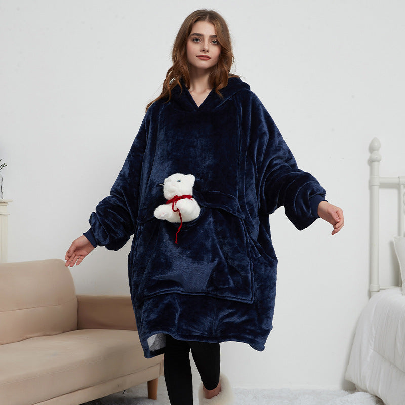 USB Heated Hooded Blanket