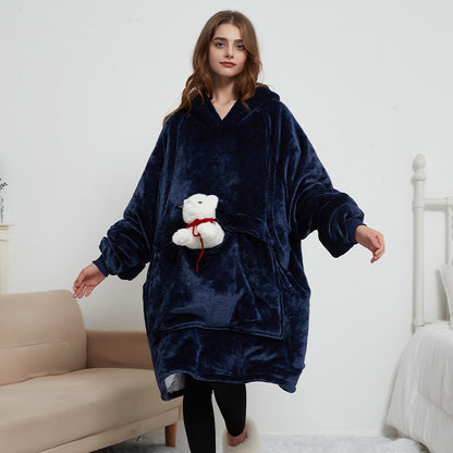 USB Heated Hooded Blanket