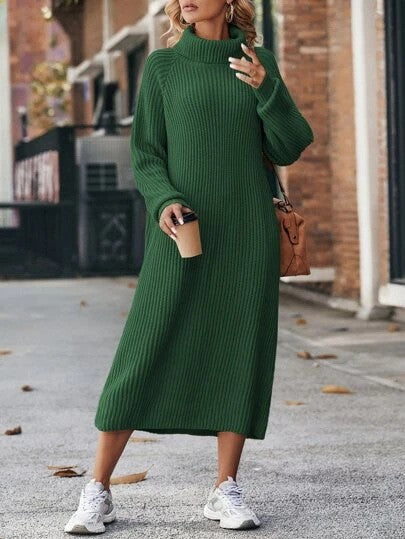 Women's Knitted Sweater Dress