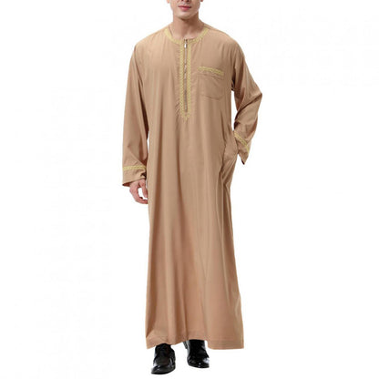 New Men’s Thobe – Round Neck Robe