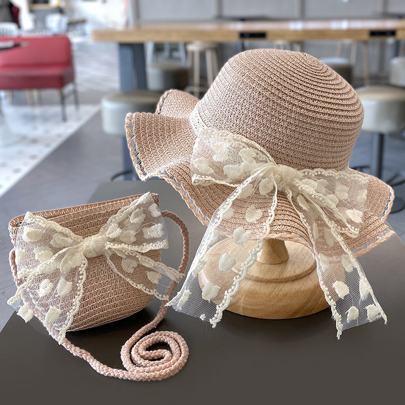 Children's Summer Straw Sun Hat