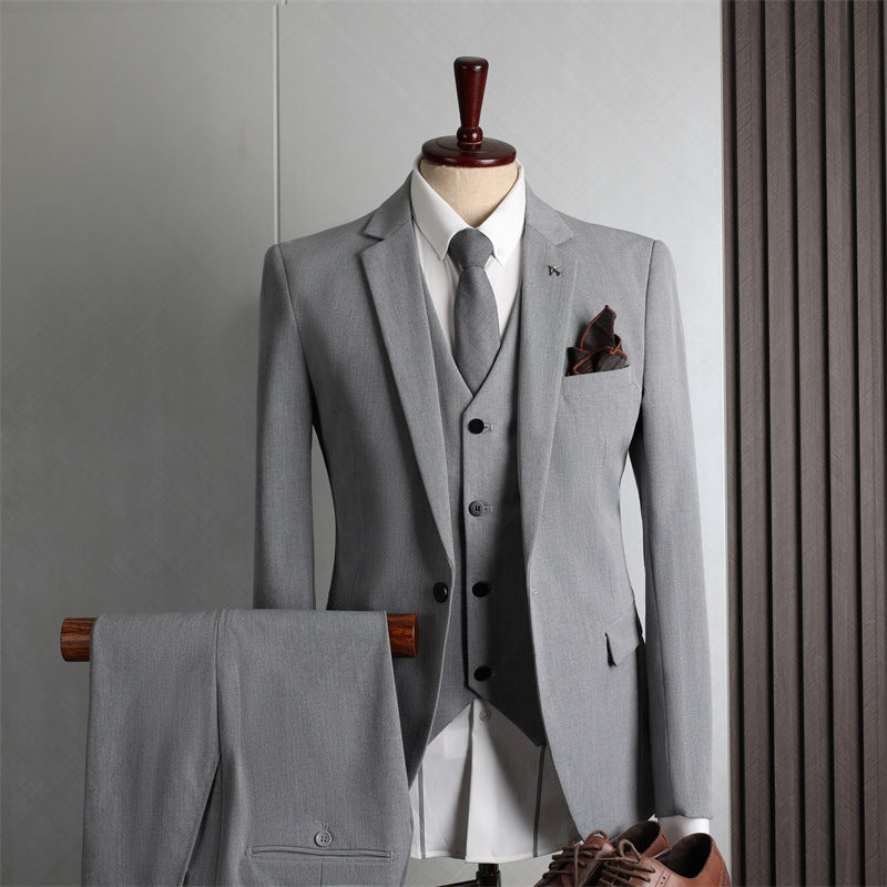 Men’s Large Size Suits – All-Season Casual Business & Slim Fit Wedding / Groomsmen Styles