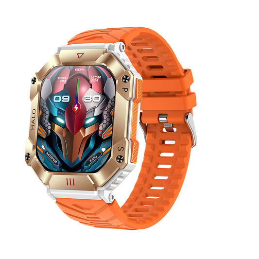 KR80 Outdoor Smart Watch – Waterproof, Compass, Altimeter, Barometer, Bluetooth Music