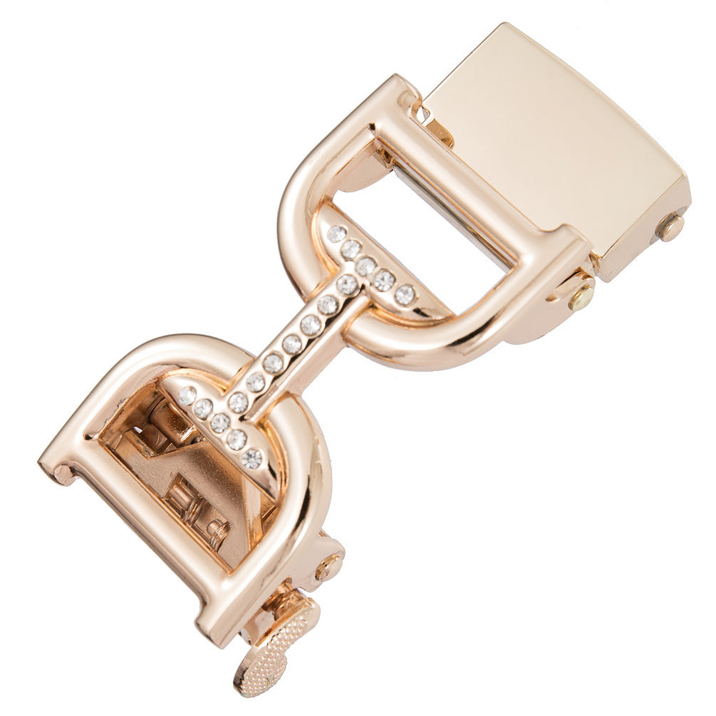 Women's Automatic Belt Buckle
