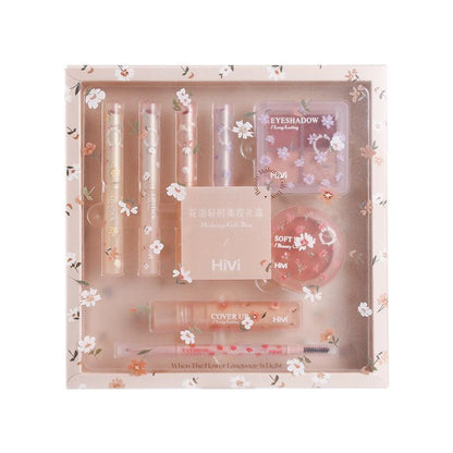 Coffret de 8 rouges à lèvres brillants et veloutés pour les fêtes