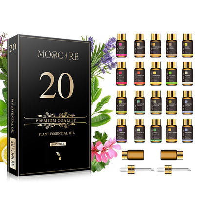 20-Piece 5ml Facial Essential Oil Gift Set