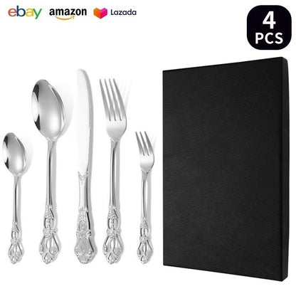 Royal Court 24-Piece Stainless Steel Western Cutlery Gift Set