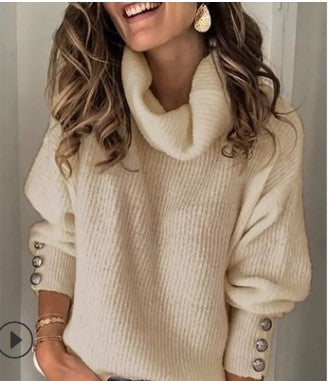 Women’s Autumn / Winter Turtleneck Sweatshirt