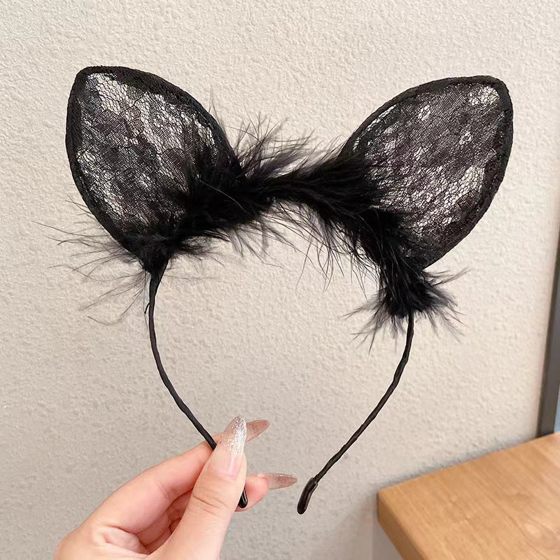 Cat Ear Bell Headband