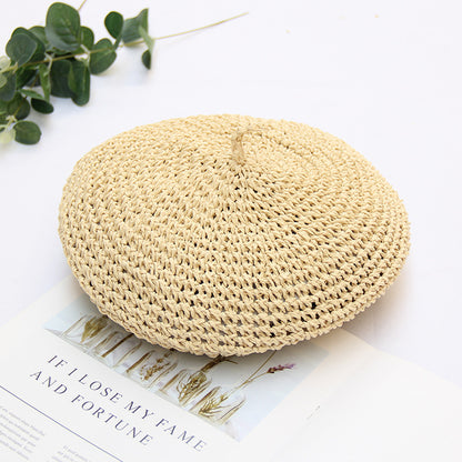 Women's Summer Straw Beret