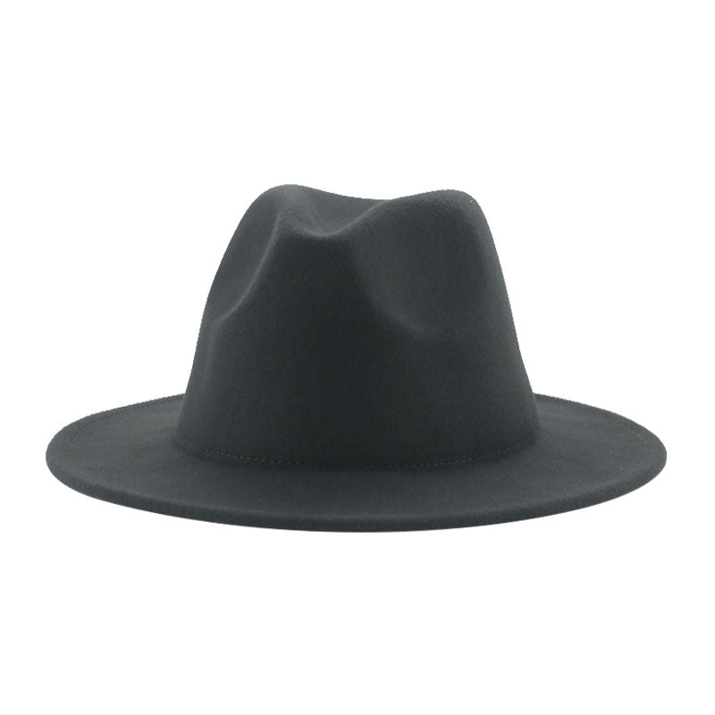 Retro Wool Felt Jazz Hat