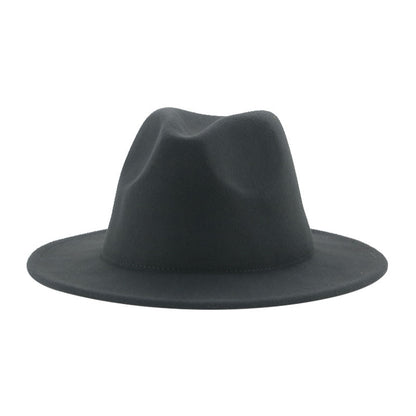 Retro Wool Felt Jazz Hat