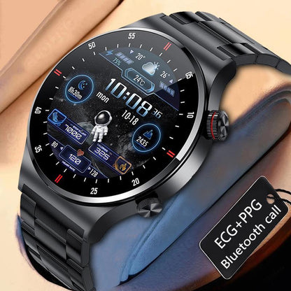 QW33 Smart Watch – ECG / PPG, Music, Pedometer & Bluetooth Calling