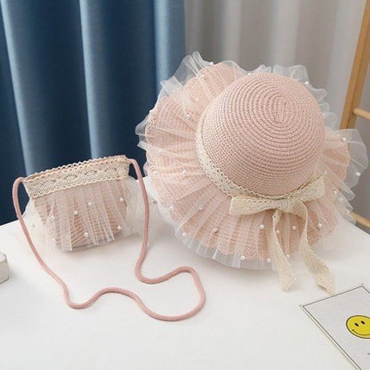 Children's Summer Straw Sun Hat