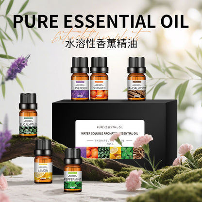 Beruhigendes Aromatherapie-Set mit ätherischen Ölen für einen erholsamen Schlaf (10 ml, wasserlöslich, für Luftbefeuchter geeignet)