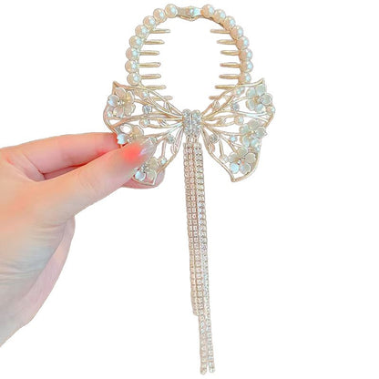 Girls' Tassel Ponytail Hair Clip