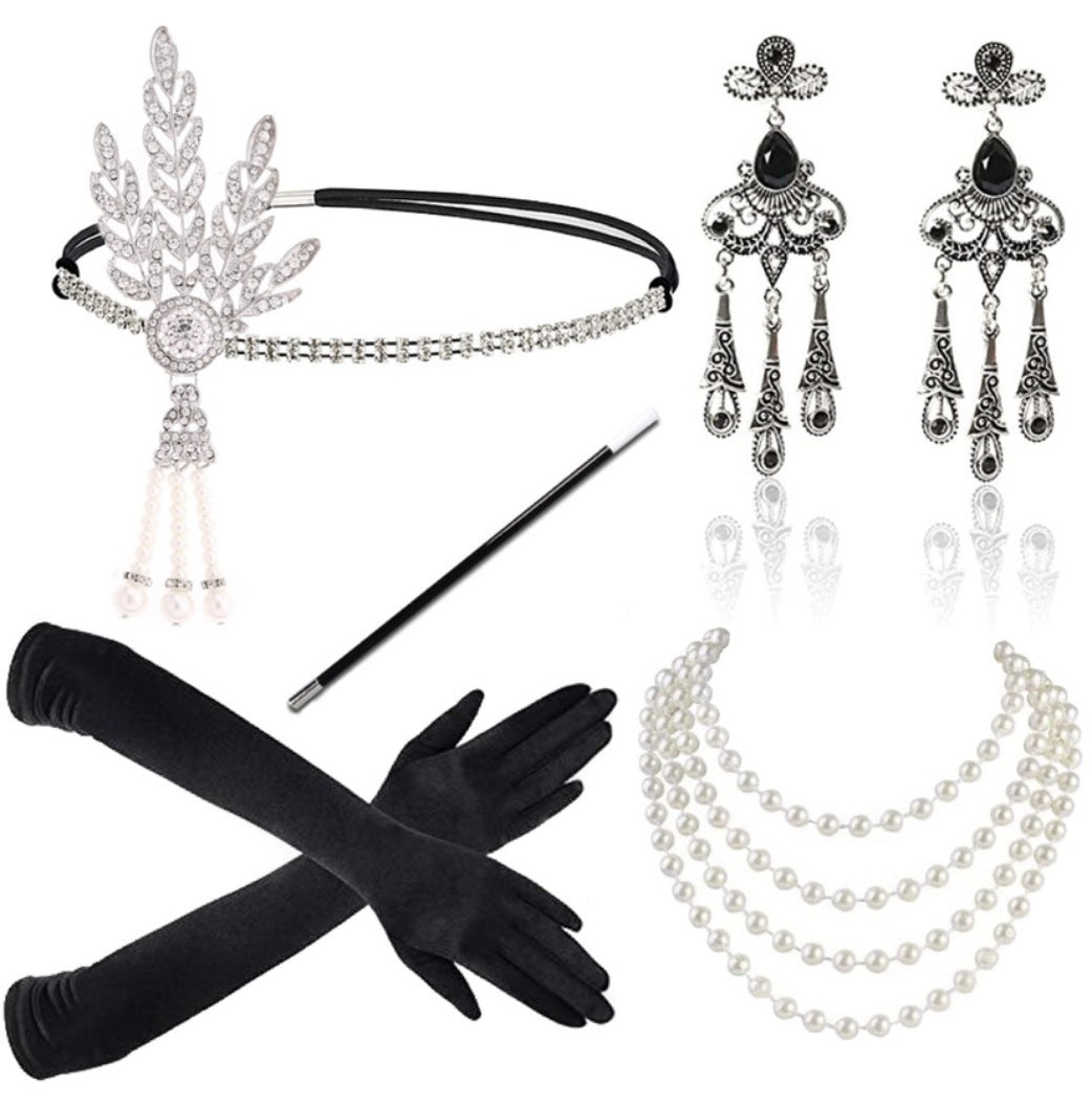 Full Set – European & American Style Tassel Headband