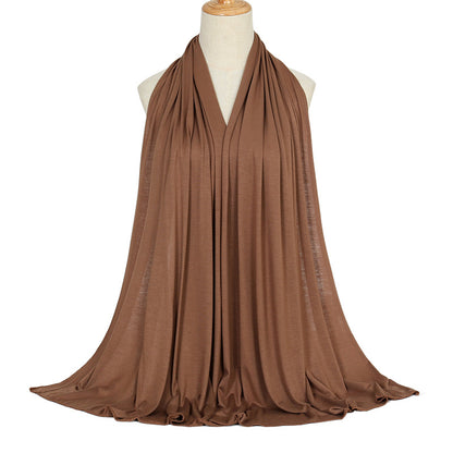 Solid Color Long Scarf