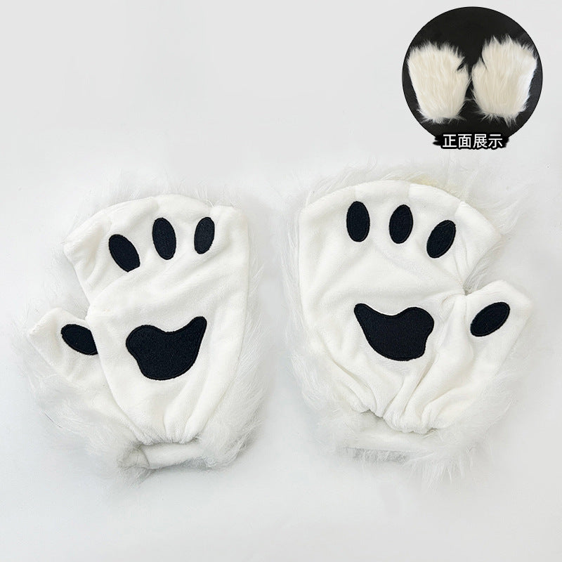 🐾 Cute Animal Paw Cosplay Accessories Set