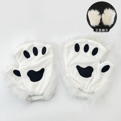 🐾 Cute Animal Paw Cosplay Accessories Set