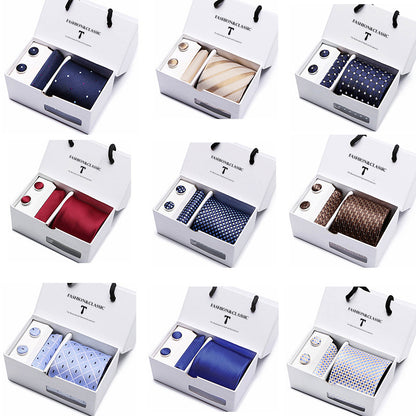 Men's tie gift box 5-piece
