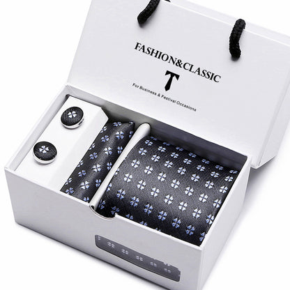 Men's tie gift box 5-piece