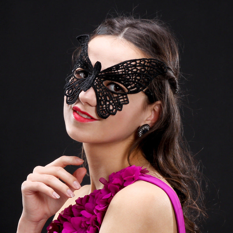 Lace eye mask