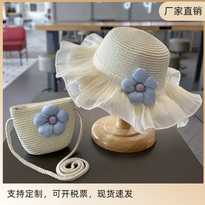 Children's Summer Straw Sun Hat
