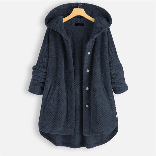Winter Fleece Hoodie Coat