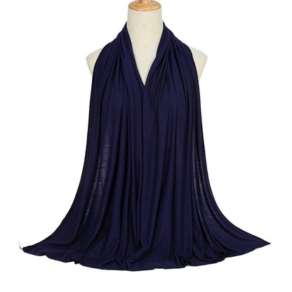 Solid Color Long Scarf