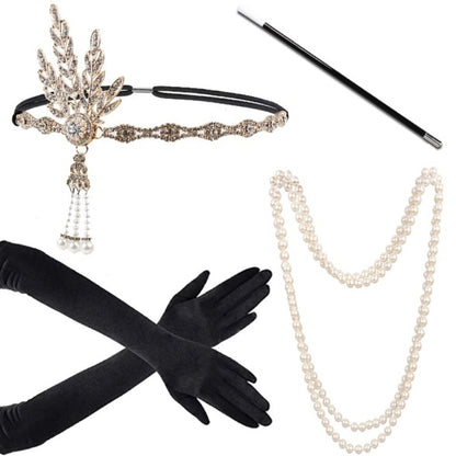 Full Set – European & American Style Tassel Headband