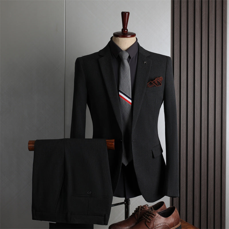 Men’s Large Size Suits – All-Season Casual Business & Slim Fit Wedding / Groomsmen Styles