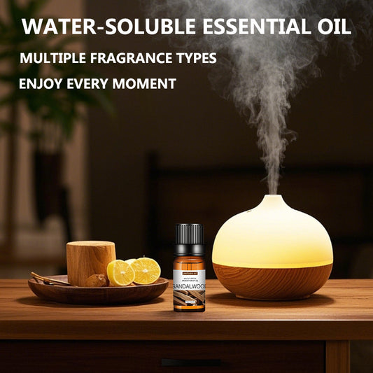 Soothing Sleep Aromatherapy Essential Oil Set (10ml, Water-Soluble, Humidifier Use)