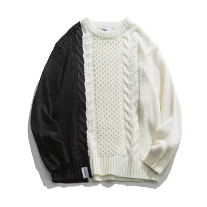 Color-Block Couple Sweater