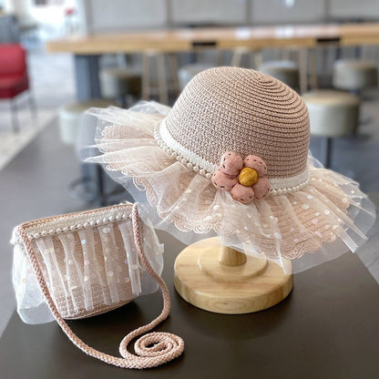 Children's Summer Straw Sun Hat