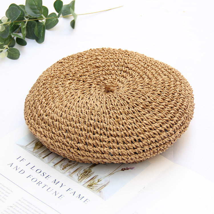 Women's Summer Straw Beret