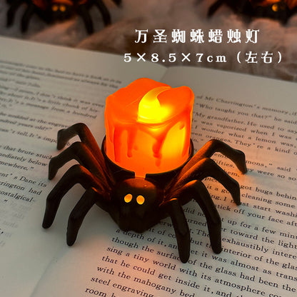 Halloween LED Spider Candle Light