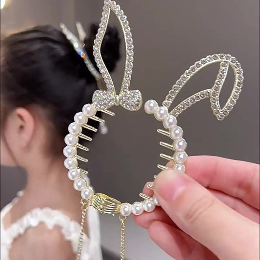 Girls' Tassel Ponytail Hair Clip