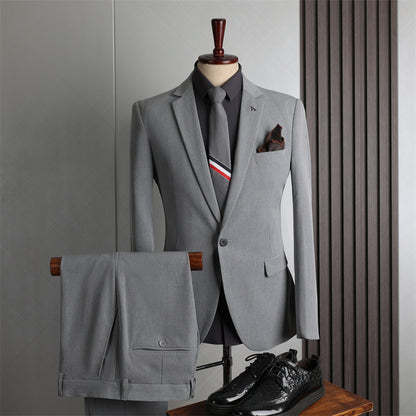 Men’s Large Size Suits – All-Season Casual Business & Slim Fit Wedding / Groomsmen Styles