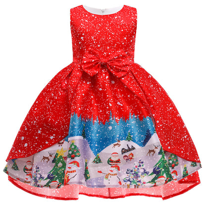Girls’ Christmas Princess Dress