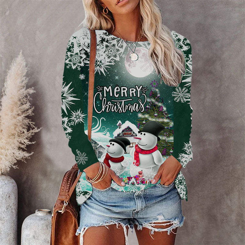 Winter Women’s Christmas Long-Sleeve T-Shirt