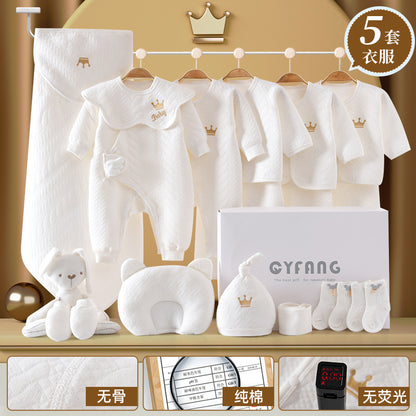 Coffret cadeau pour bébé – Vêtements et accessoires pour nouveau-né (toutes saisons)