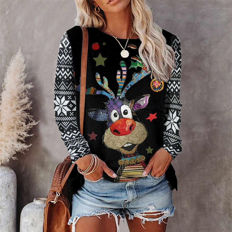 Winter Women’s Christmas Long-Sleeve T-Shirt