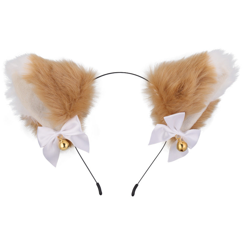 Cat Ear Bell Headband