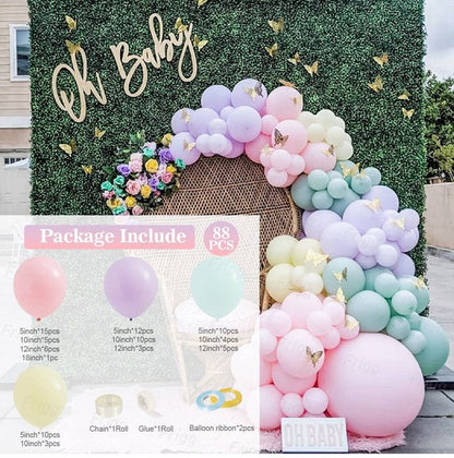 Metallic Balloon Decoration Set