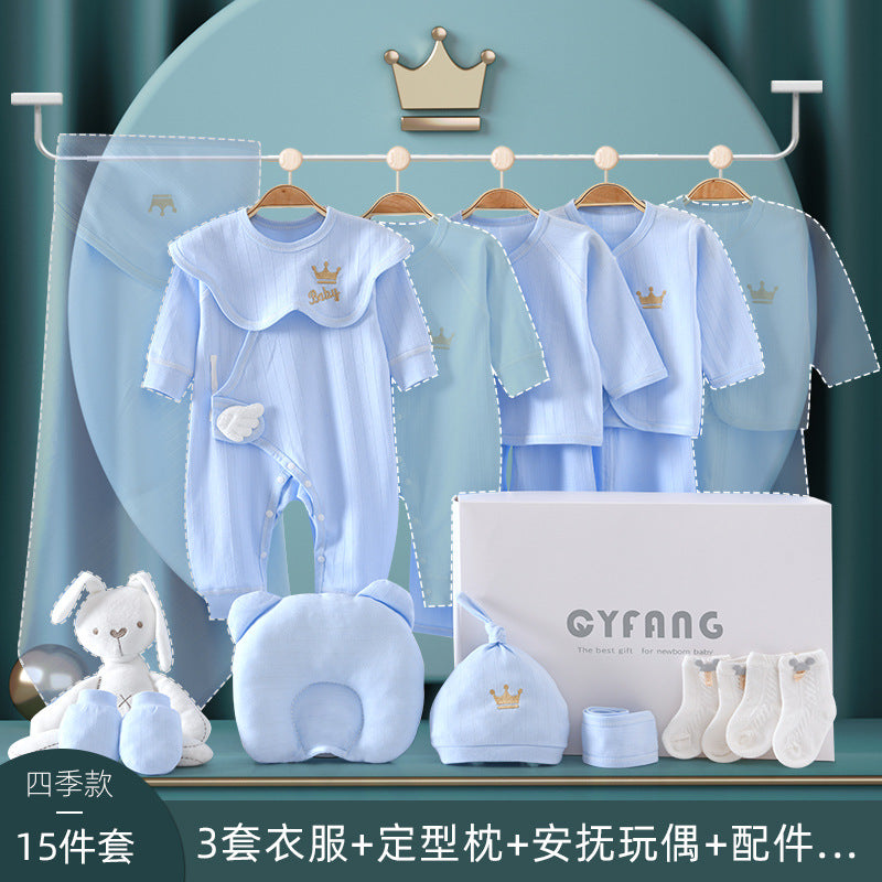 Coffret cadeau pour bébé – Vêtements et accessoires pour nouveau-né (toutes saisons)